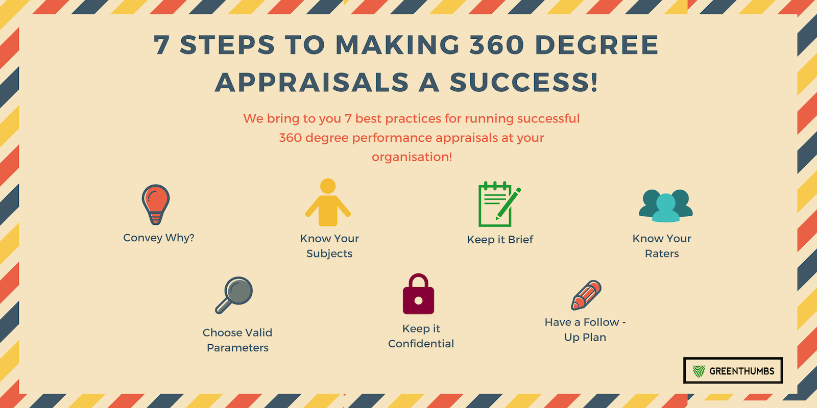 7 steps to making 360 Degree Appraisals a success!