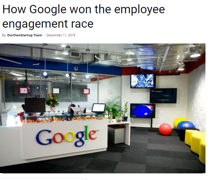 Employee Engagement Race